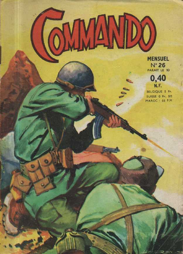 Une Couverture de la Srie Commando